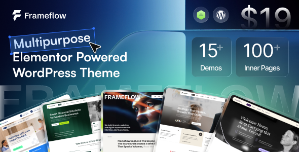 Frameflow - Multipurpose WordPress Theme