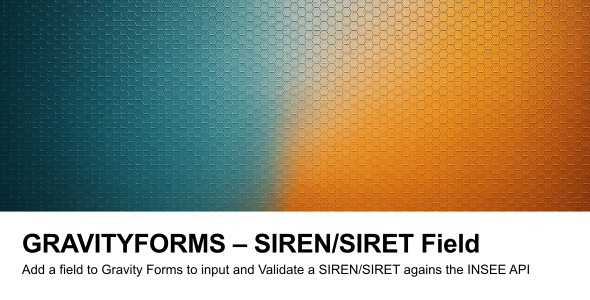 Gravity Forms SIRENSIRET Field