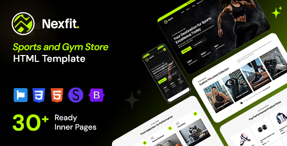 Nexfit - Sports & Gym Store WooCommerce Theme