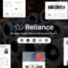 Reliance - Precision Steel Industry WordPress Theme