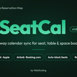 SeatCal - Calendar Sync Add-on for Seat & Space Reservation Map