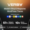 Verba - Modern Blog & Magazine WordPress Theme