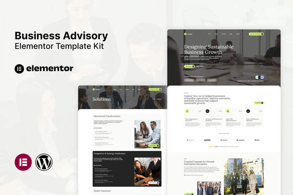 Acuity - Business Advisory Elementor Template Kit