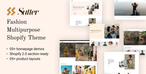 Ap Sutter – Modern Fashion & Lifestyle Shopify Theme