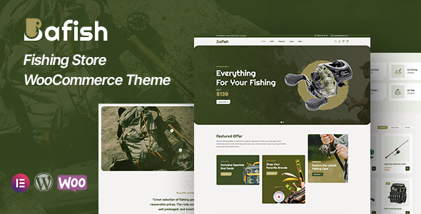 Bafish – Fishing Store WooCommerce Theme