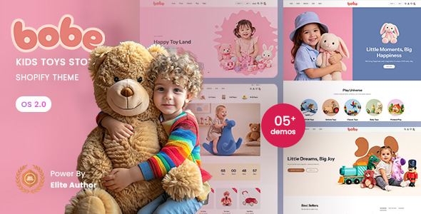 Bobe - Kids Toys Store Shopify 2.0 Theme