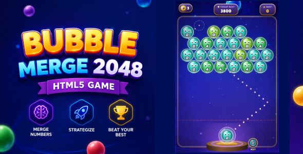 Bubble Merge | Bubble Shooter - Merge HTML5 Game