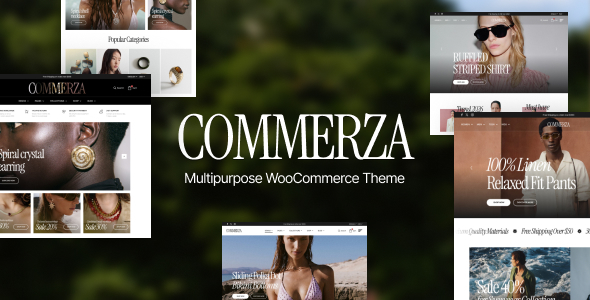 Commerza - Multipurpose WooCommerce Theme