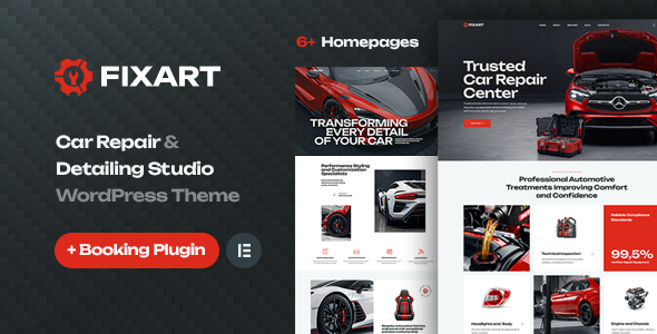 Fixart – Car Repair & Detailing WordPress Theme