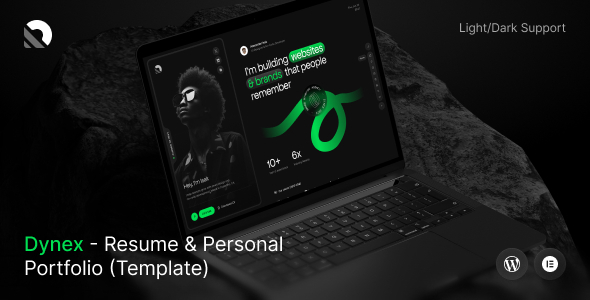 Isak – Resume & Personal Portfolio WordPress Theme