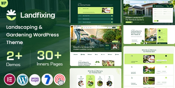 Landfixing - Landscaping & Gardening WordPress Theme