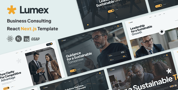 Lumex - Business Consulting NextJS Template