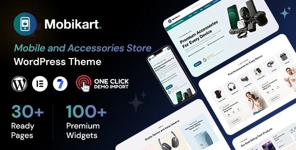 Mobikart - Mobile and Accessories Store WordPress Theme