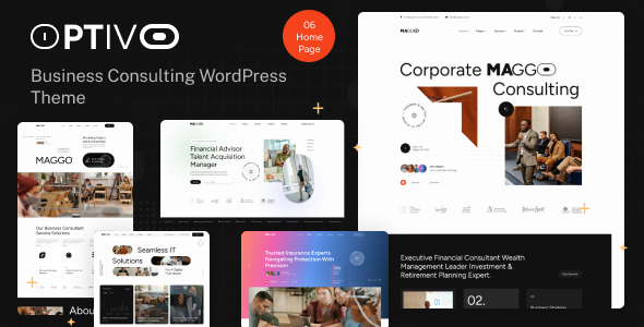 Optivo - Business Consulting WordPress Theme