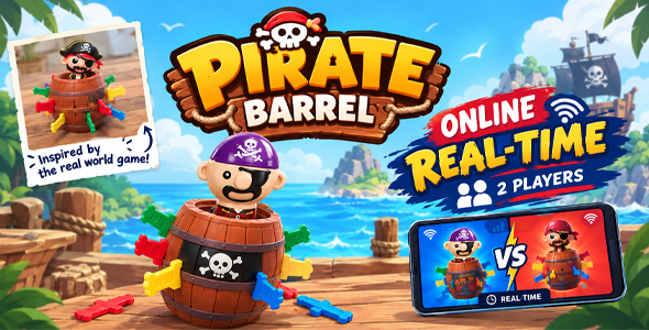 Pirate Barrel | HTML5 Game - Construct 3