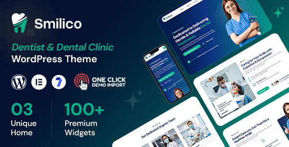 Smilico - Dental WordPress Theme