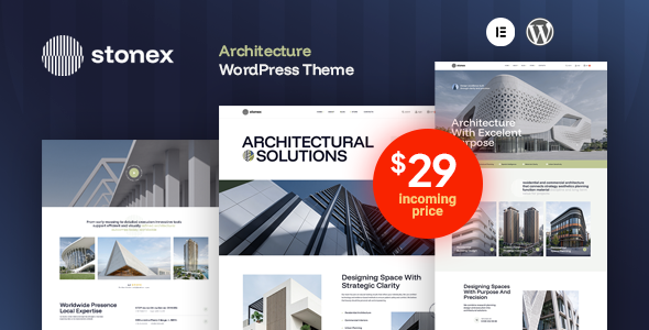 Stonex - Architecture WordPress Theme
