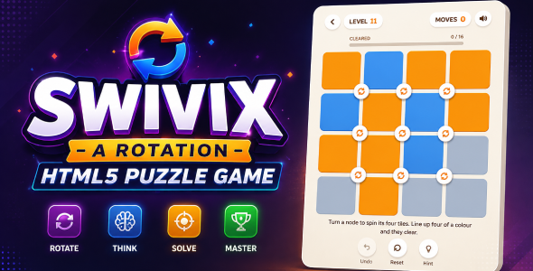 Swivix | A Rotation HTML5 Puzzle Game